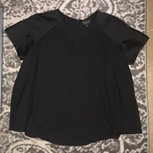 Topshop Black Blouse